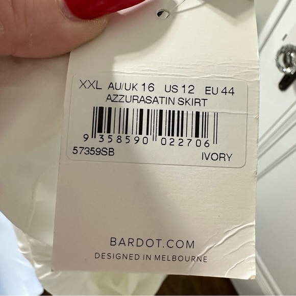 Bardot White Maxi Skirt - Picture 6 of 10